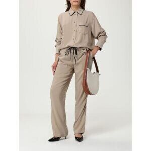 Victoria Victoria Beckham Pants woman Women Brown Pants